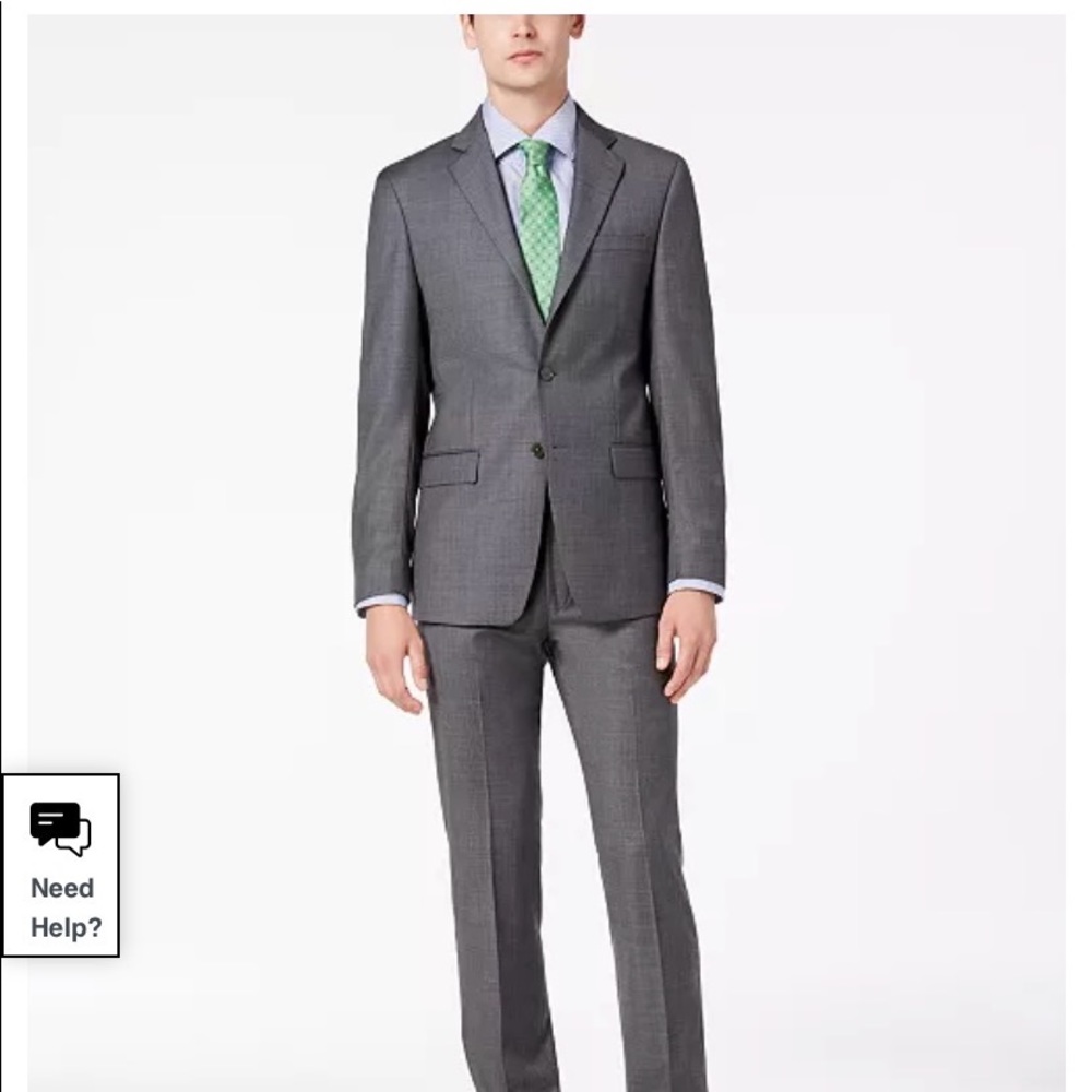 Calvin Klein slim fit suit